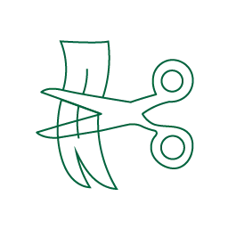 Icoon van haar voor recyclage